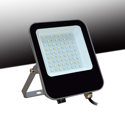 ODM กันฝุ่น Dimmable Slim LED Flood Lights PIR Sensor พร้อมตัวเรือนสีเทาสามสี
