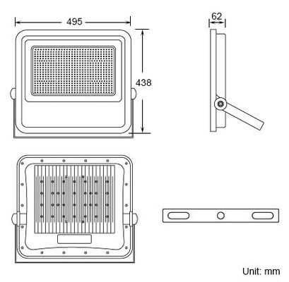 IP65 Outdoor LED Spotlights 90 Degree And 120 Degree Beam Angle For Wall Lighting